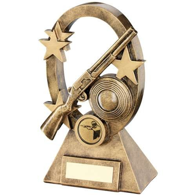 Oval Shooting Star Trophy - Bronze